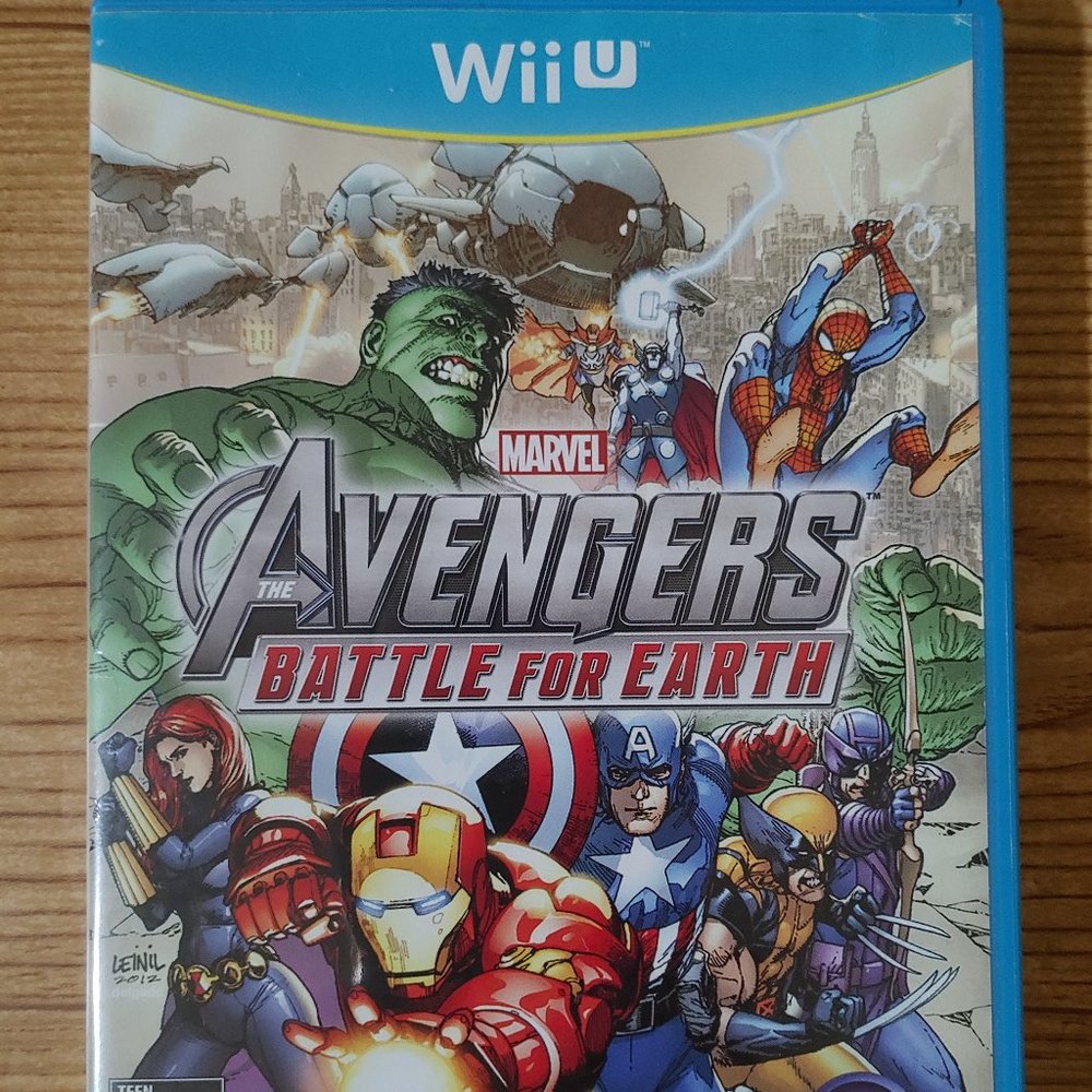 Marvel Avengers Battle for Earth Wii U game (CIB)